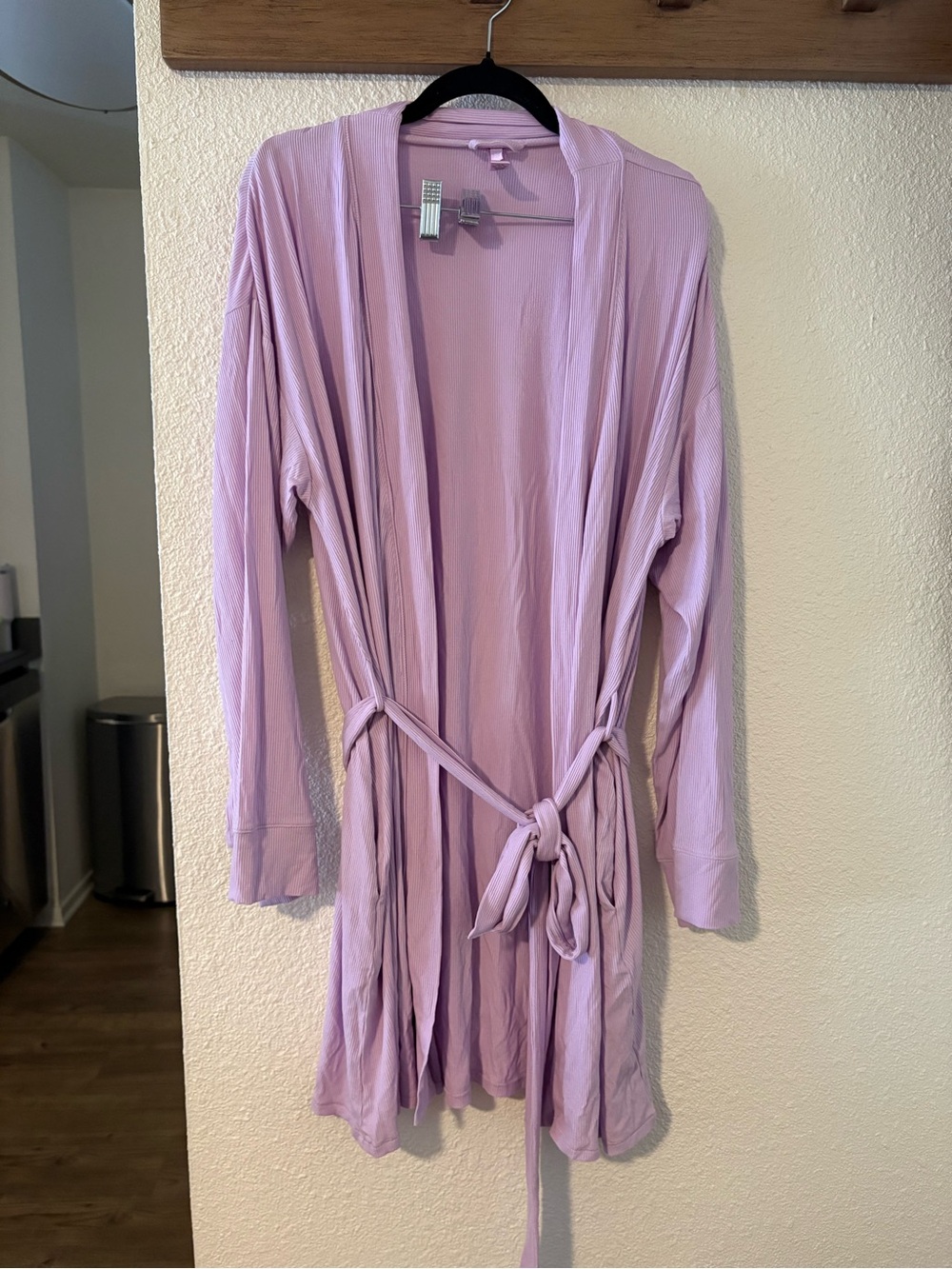 SKIMS Lavender soft lounge robe